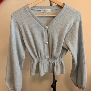 Korean brand - Darphin blue princess top
